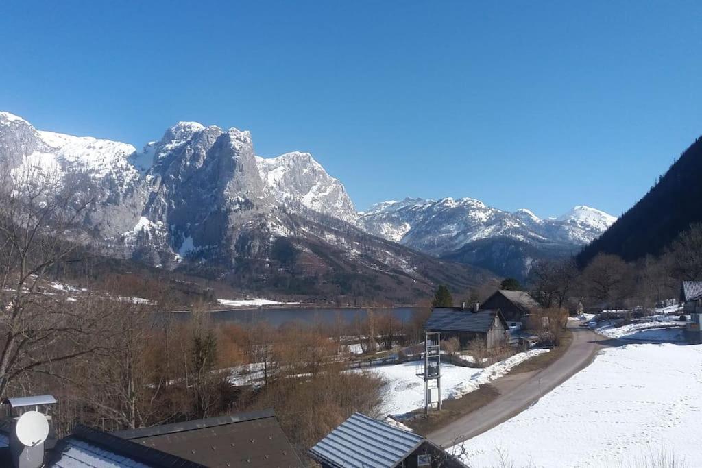 S'Rastl Direkt Mit Bergpanorama Daire Grundlsee Dış mekan fotoğraf