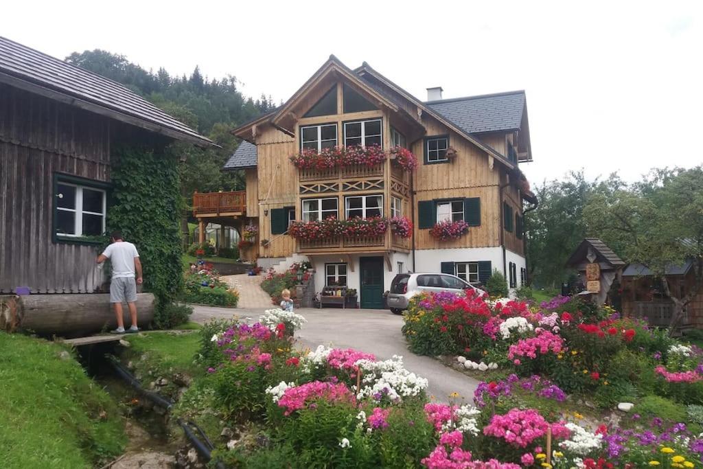 S'Rastl Direkt Mit Bergpanorama Daire Grundlsee Dış mekan fotoğraf