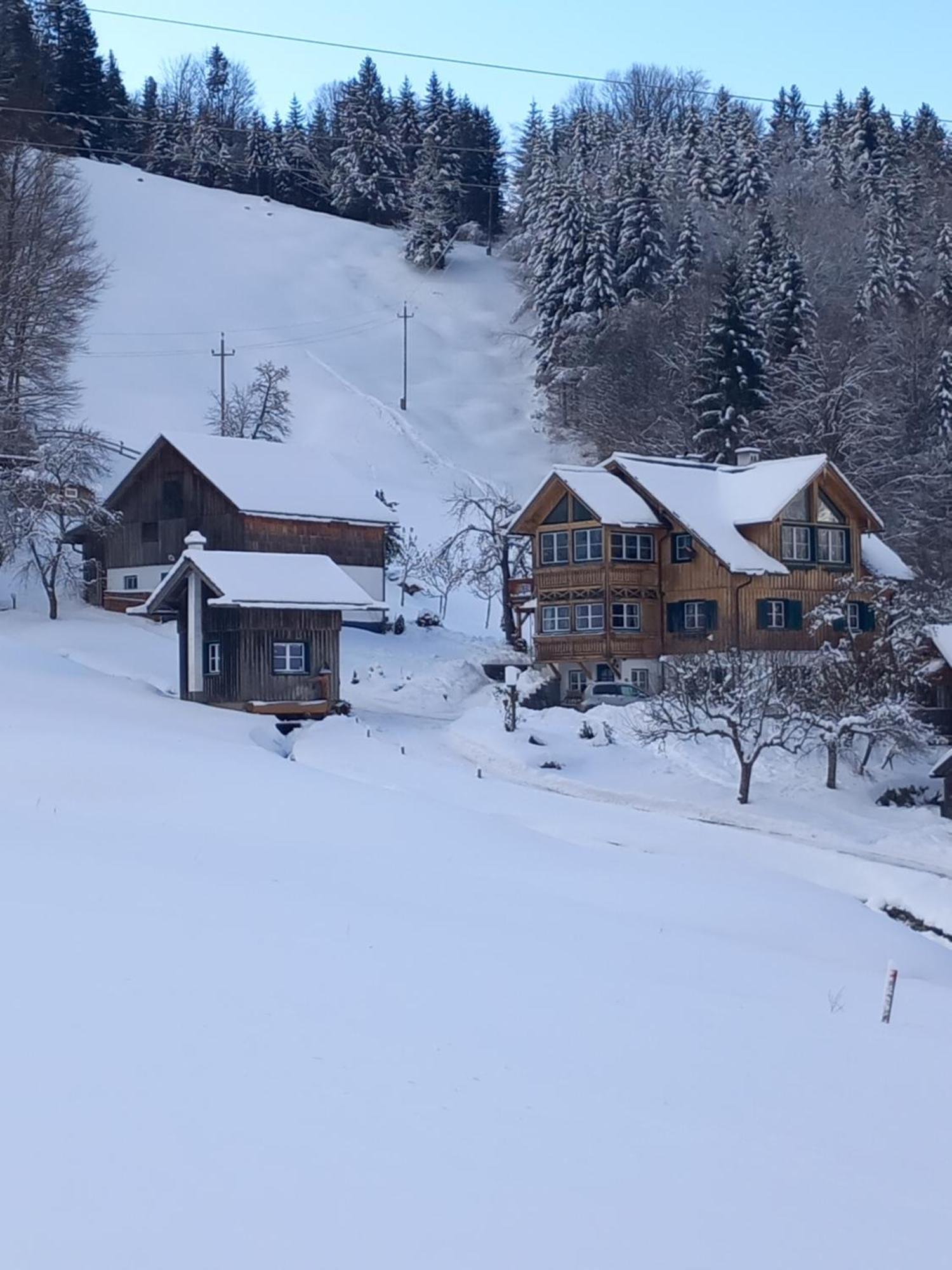 S'Rastl Direkt Mit Bergpanorama Daire Grundlsee Dış mekan fotoğraf